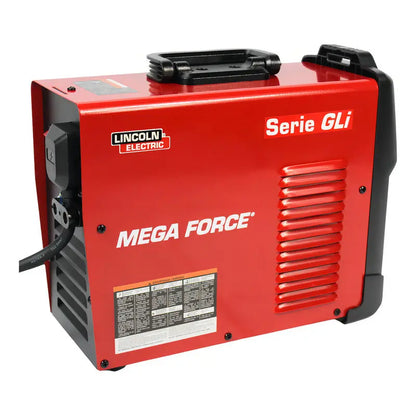 Soldadora Inverter Lincoln Electric Mega Force 175 Gli E Roja Stick RLC INDUSTRIAL SUPPLY