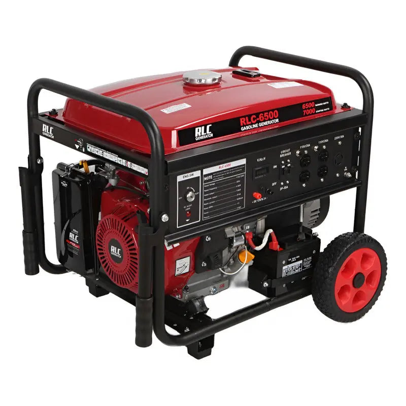 Generadora A Gasolina 6500 Watts Bifasico 110/220v RLC