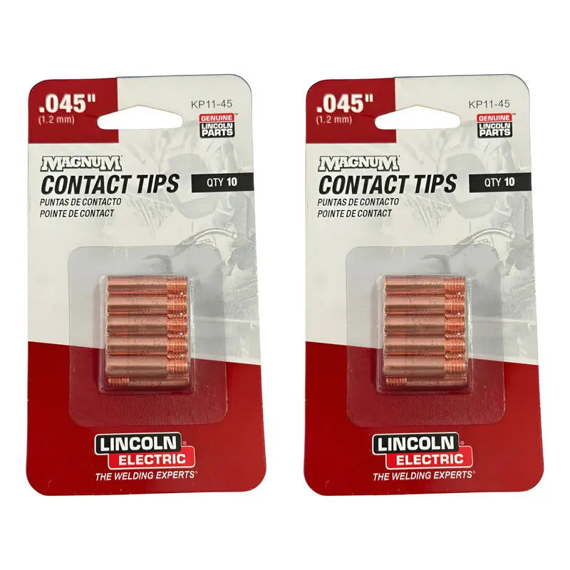 Puntas De Contacto Kp11-45, 0.045  Lincoln Electric 20 Pz RLC INDUSTRIAL SUPPLY
