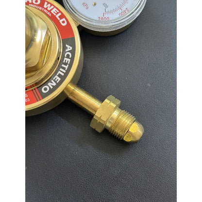 Regulador Industrial Para Acetileno Uso Rudo Pro Weld Industrial