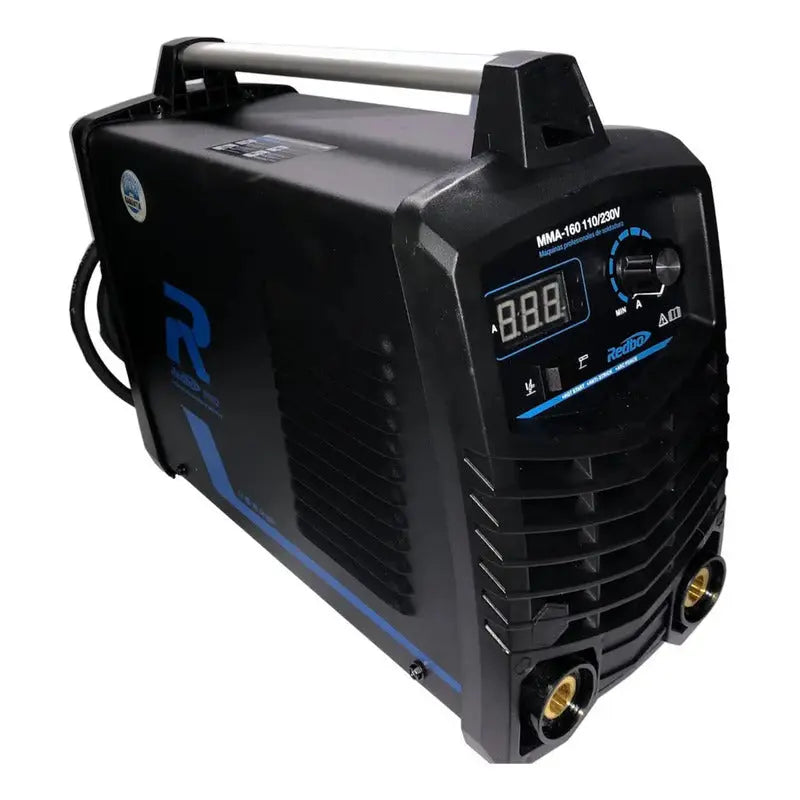 Máquina De Soldadura Con Inversor Redbo 160 Amp 110/220 Mma-160, Frecuencia Negra, 50 Hz Negro RLC INDUSTRIAL SUPPLY