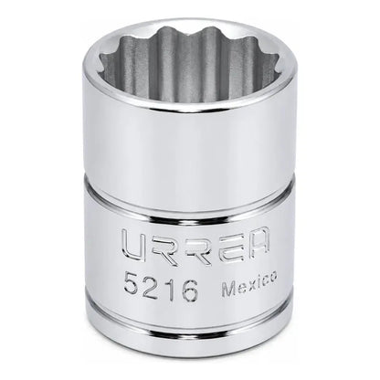Dado Cuadro De 3/8 , 12 Puntas, En Pulgadas, 1/2  Plateado RLC INDUSTRIAL SUPPLY