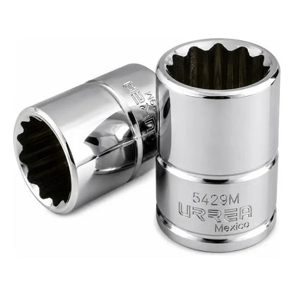 Dado Cuadro De 1/2 , 12 Puntas, Métrico, 29 Mm Plateado RLC INDUSTRIAL SUPPLY