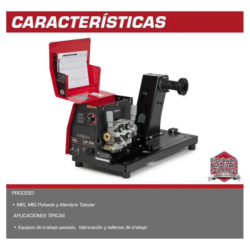 Alimentador Lf-74 Lincoln Electric Rojo LINCOLN ELECTRIC