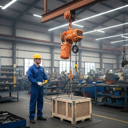 Polipasto Electrico De Cadena Con Gancho 2t/6m 220/440v 3f Naranja 1 PW INDUSTRIAL