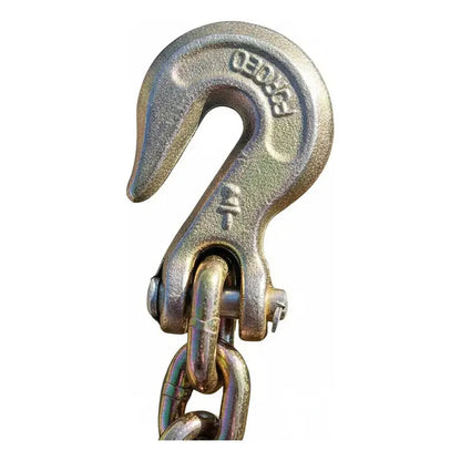 Cadena Con Ganchos 1/2  X 20 Pies Grado 80 Amarillo PW INDUSTRIAL