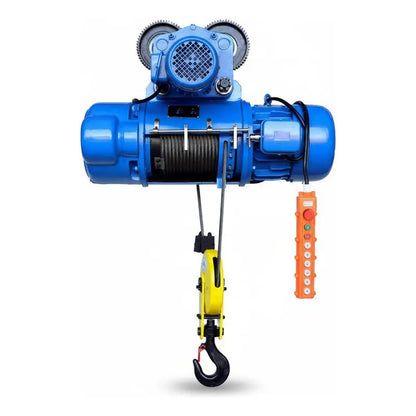 Polipasto Electrico De Cable 5 Toneladas Con 6 Metros, 440v Azul 1 PW INDUSTRIAL