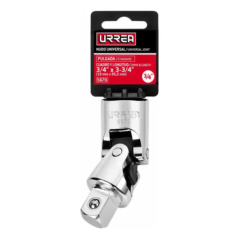 Nudo Universal Para Dado Cuadro De 3/4 , 3-3/4  Plateado RLC INDUSTRIAL SUPPLY
