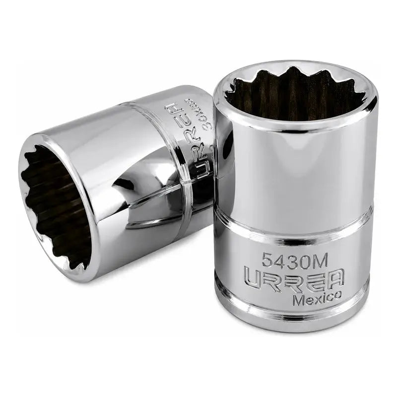 Dado Cuadro De 1/2 , 12 Puntas, Métrico, 30 Mm Plateado RLC INDUSTRIAL SUPPLY