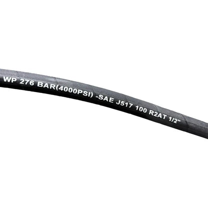 Manguera Hidraulica De 1/2 R2at 4000 Psi 50 Metros Rlc Negro RLC