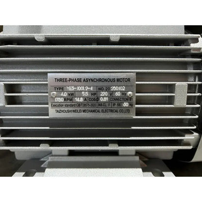 Motor Electrico Con Bomba Para Hidrolavadora 2,465 Psi 220v Gris 60 RLC