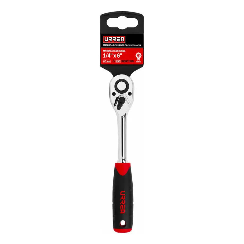Matraca Reversible Bimaterial 1/4  Con Quick Release Plateado RLC INDUSTRIAL SUPPLY