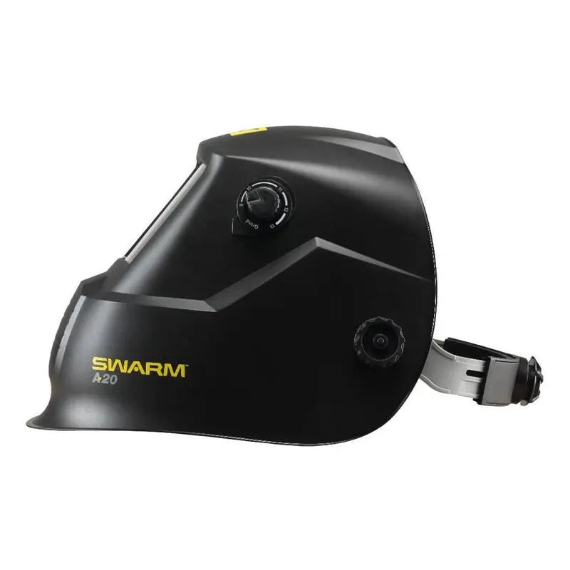Careta Para Soldar Electrónica Esab Swarm A20 Negro Liso RLC INDUSTRIAL SUPPLY