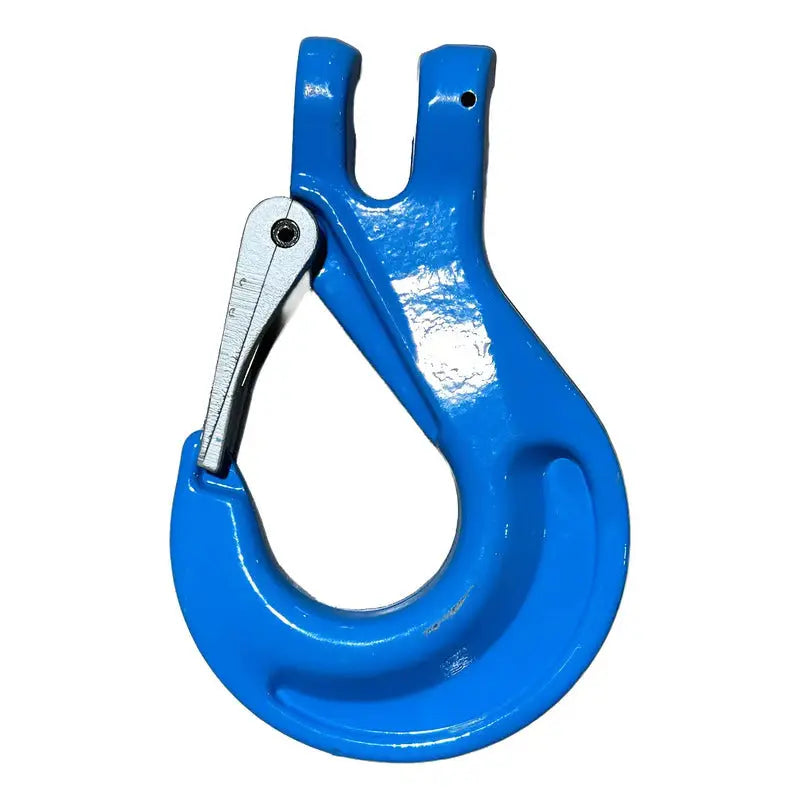 Kit De 2 Ganchos Azules Para Cadena 1/2 Grado 100 PW INDUSTRIAL