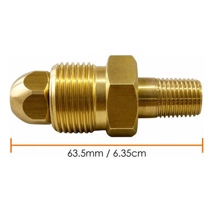 Juego De Tuerca Y Espiga Para Argón / Nitrógeno Cga-580 RLC WELDING