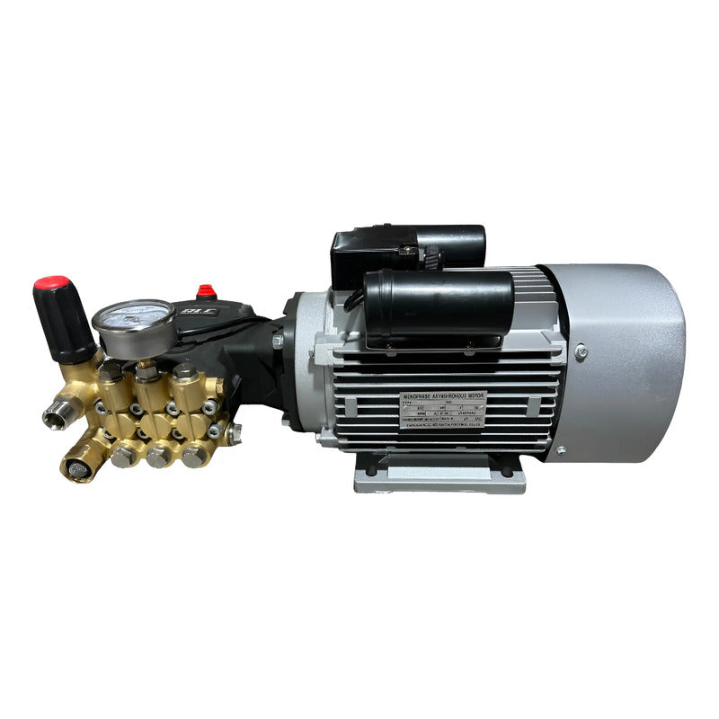 Motor Electrico Con Bomba Para Hidrolavadora 2,465 Psi 220v Gris 60