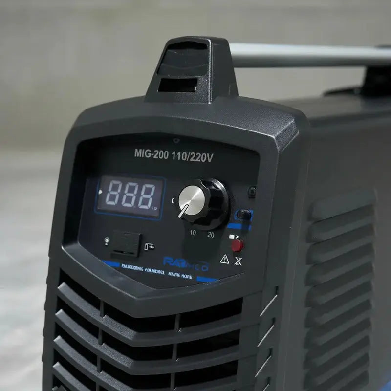 Soldadora Inversora Mma 200 Redbo Bi-voltaje 110v/220v Monofásica Negro RLC INDUSTRIAL SUPPLY