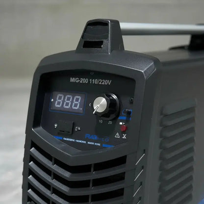 Soldadora Inversora Mma 200 Redbo Bi-voltaje 110v/220v Monofásica Negro RLC INDUSTRIAL SUPPLY