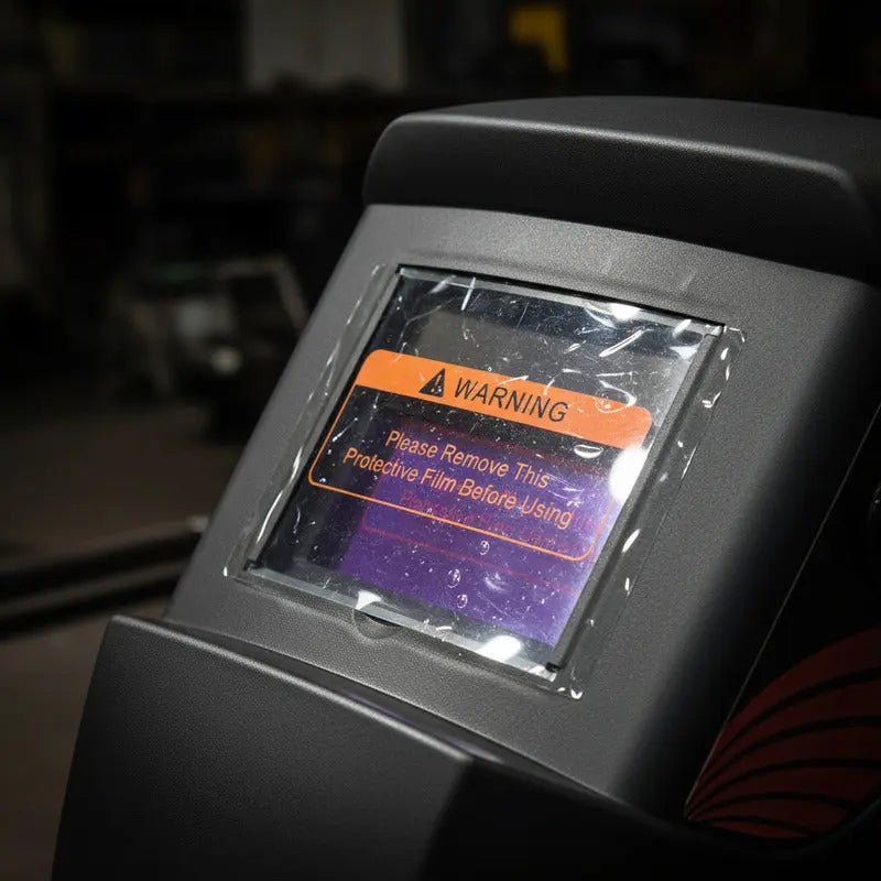 Careta Para Soldar Electronica Din 9-13 Negro RLC WELDING