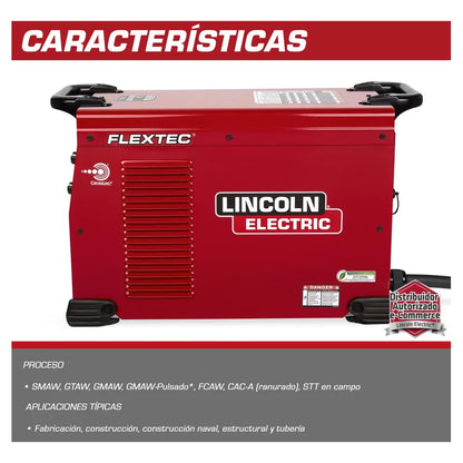 Máquina Para Soldar Flextec 350x De Lincoln Electric Rojo