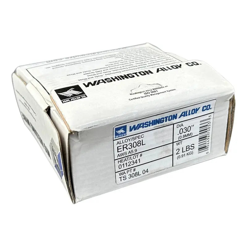 Micro Alambre 308 Para Acero Inoxidable .030  (2 Lbs) Washington Alloy