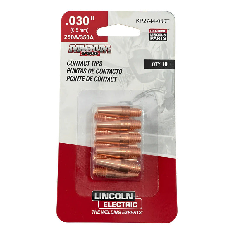 Puntas D Contacto Kp2744-030t, 0.030 Lincoln Electric 20 Pz