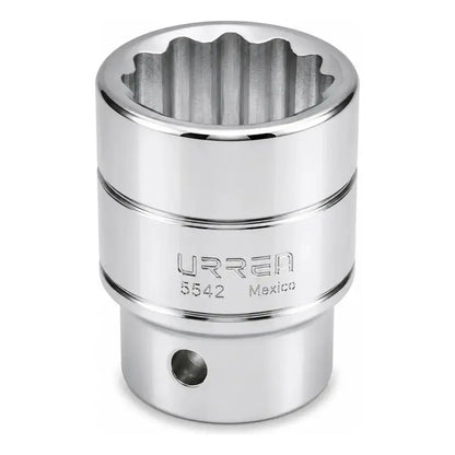 Dado Cuadro De 3/4 , 12 Puntas, En Pulgadas, 1-5/16  Plateado RLC INDUSTRIAL SUPPLY