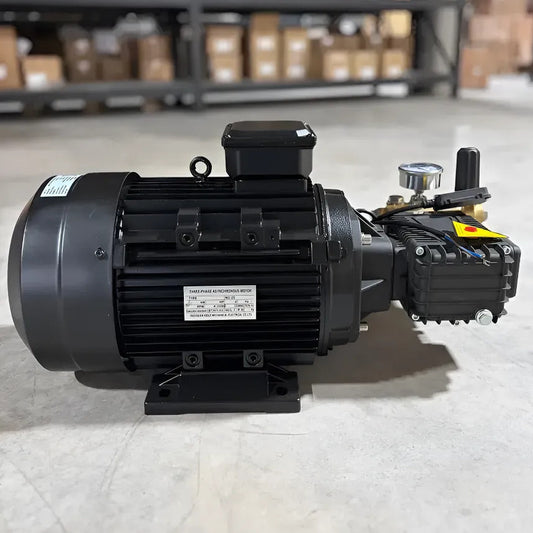 Motor Electrico Con Bomba Para Hidrolavadora 3,480 Psi 220v Gris 60