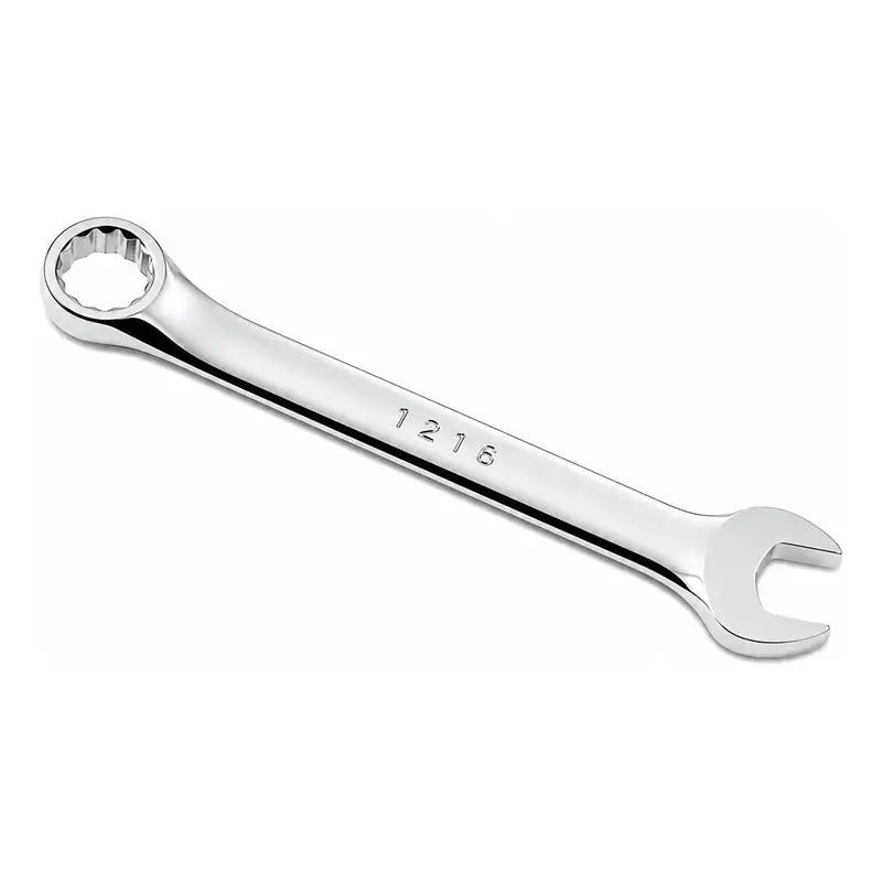 Llave Combinada Pulido Espejo En Pulgadas, 12 Puntas, 1/2  Plateado URREA