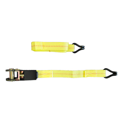 Banda Textil Con Matraca 1 X 17  Amarillo Amarillo