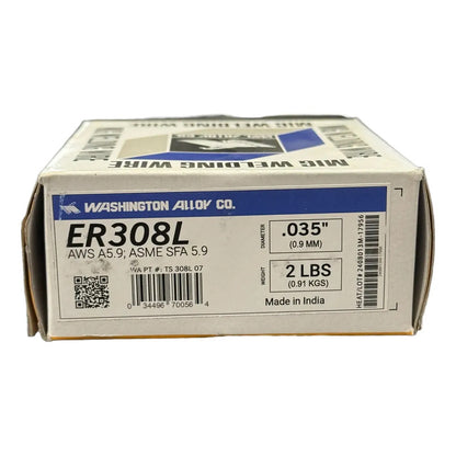Micro Alambre 308 Para Acero Inoxidable .035  (2 Lbs) Plateado