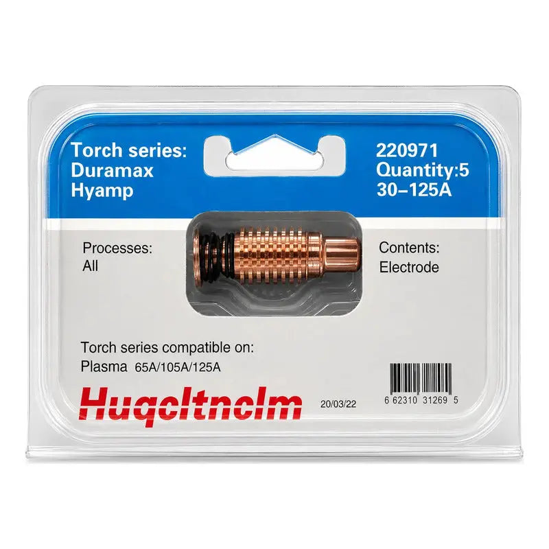 5 Electrodos Para Hypertherm 220971 Pro Weld Industrial