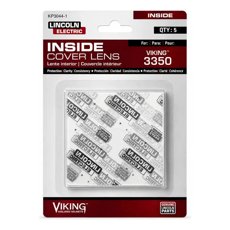 Lente Interior Para Careta Viking 3350 (5 Pz) Transparente LINCOLN ELECTRIC