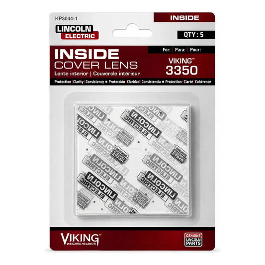 Lente Interior Para Careta Viking 3350 (5 Pz) Transparente LINCOLN ELECTRIC
