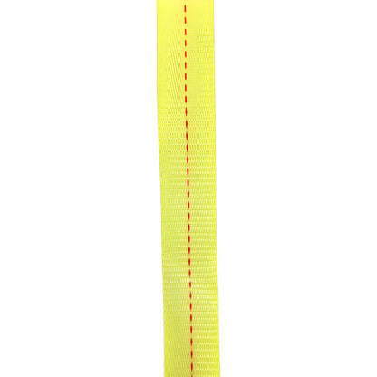 Banda Textil Con Matraca 1 X 17  Amarillo Amarillo