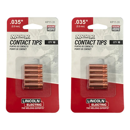 Puntas De Contacto Kp11-35, 0.035  Lincoln Electric 20 Pz