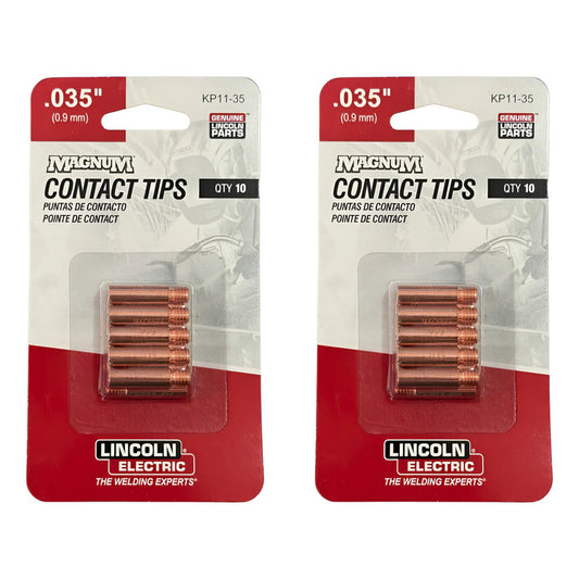 Puntas De Contacto Kp11-35, 0.035  Lincoln Electric 20 Pz