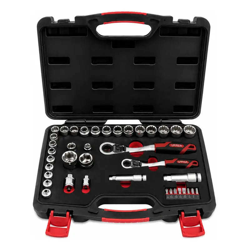 Juego De Dados Go-through 3/8  Y 1/2 , 39 Piezas Plateado RLC INDUSTRIAL SUPPLY