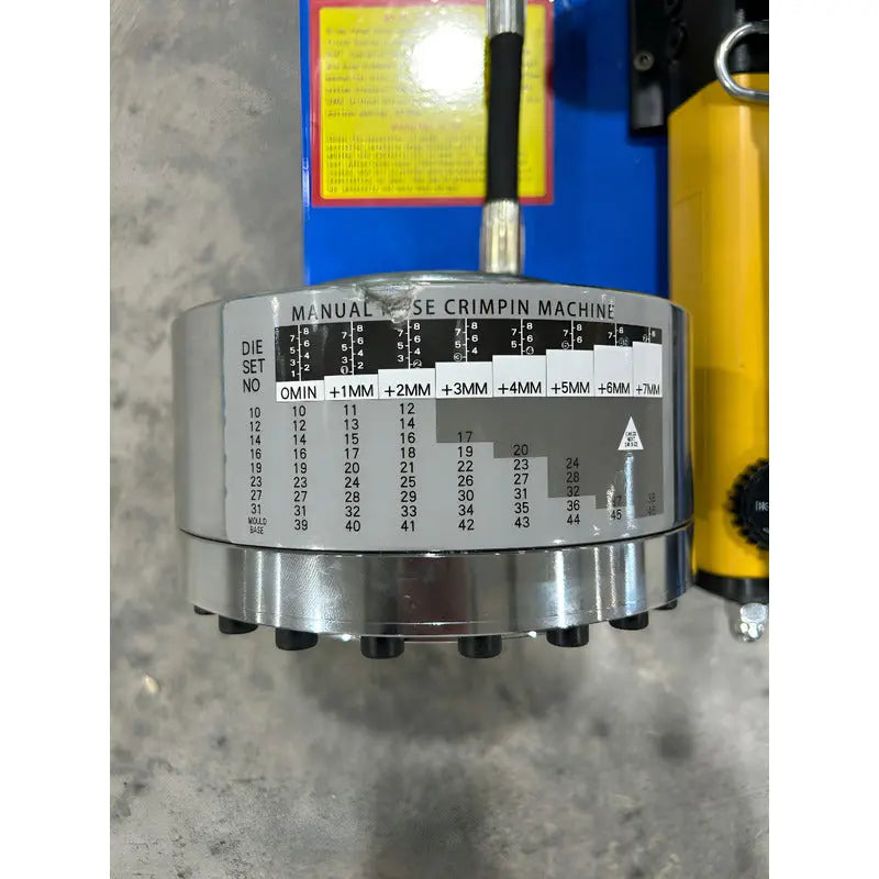 Crimpadora Manual Para Mangueras Hidraulicas 1/4 - 1 Azul RLC