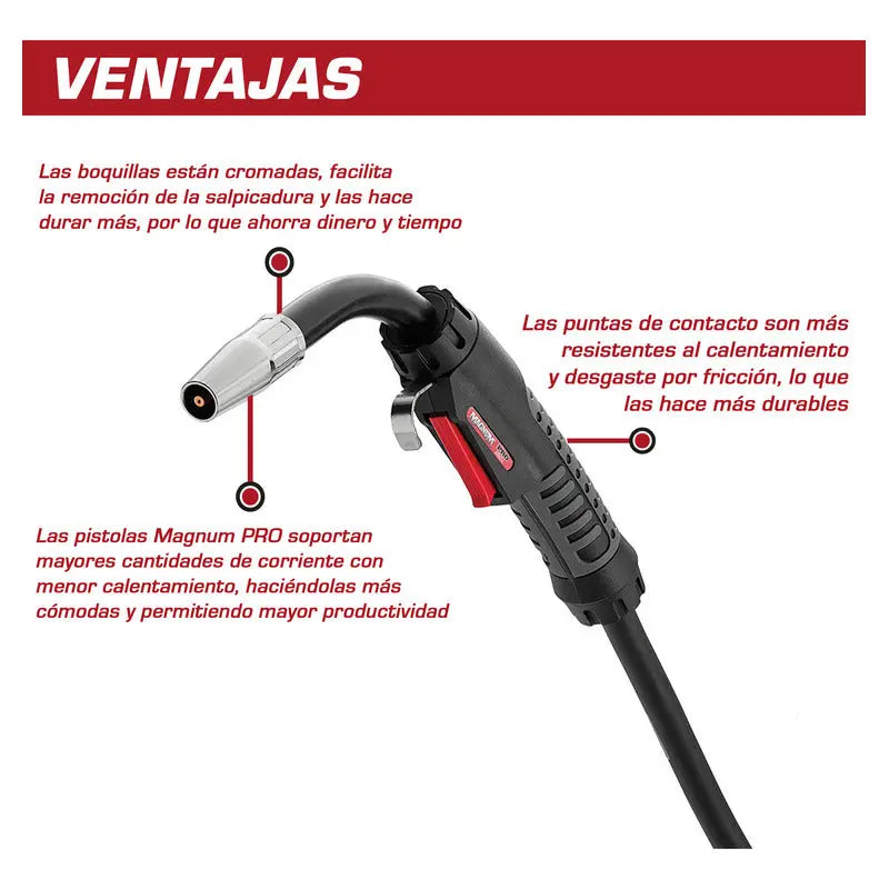 Antorcha Lincoln Electric Magnum Pro 250l K4530-2 LINCOLN ELECTRIC
