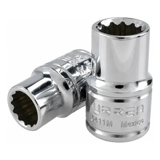 Dado Cuadro De 1/2 , 12 Puntas, Métrico, 11 Mm Plateado RLC INDUSTRIAL SUPPLY