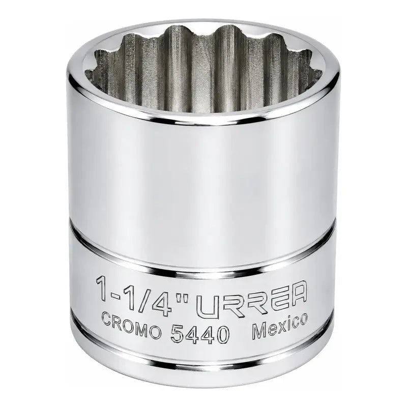 Dado Cuadro De 1/2 , 12 Puntas, En Pulgadas, 1-1/4  Plateado RLC INDUSTRIAL SUPPLY