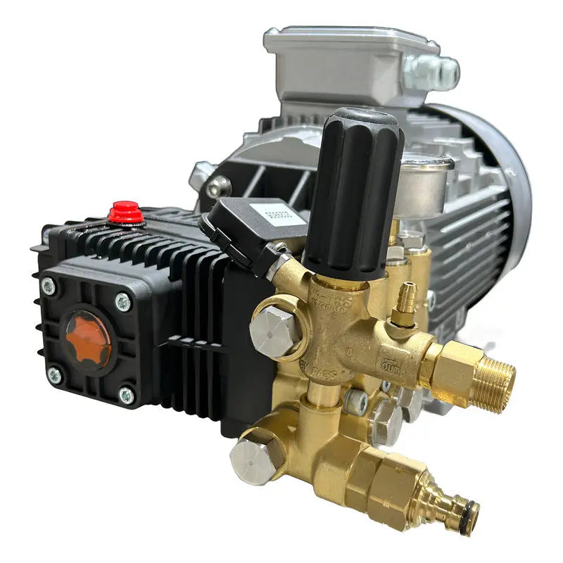 Motor Electrico Con Bomba Para Hidrolavadora 3,480 Psi 220v Gris 60 RLC