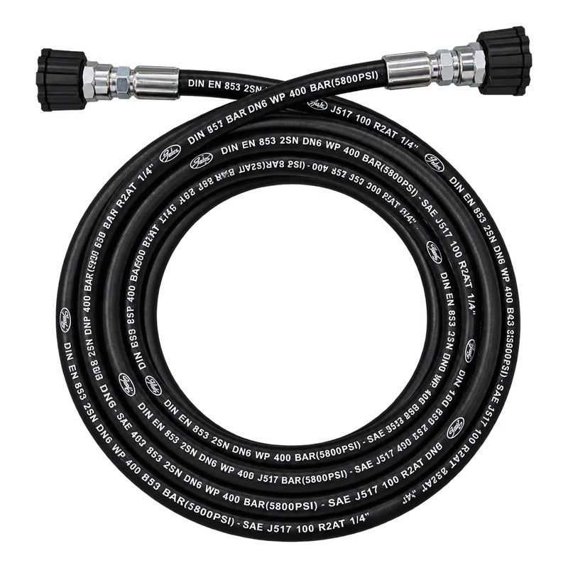 Manguera Reforzada De Presión Para Hidro M22 5,800 Psi 10 Mts