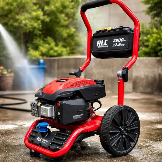 Hidrolavadora A Gasolina 2,900 Psi Rlc Rojo RLC