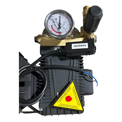 Motor Electrico Con Bomba Para Hidrolavadora 3,335 Psi 220v Negro 60