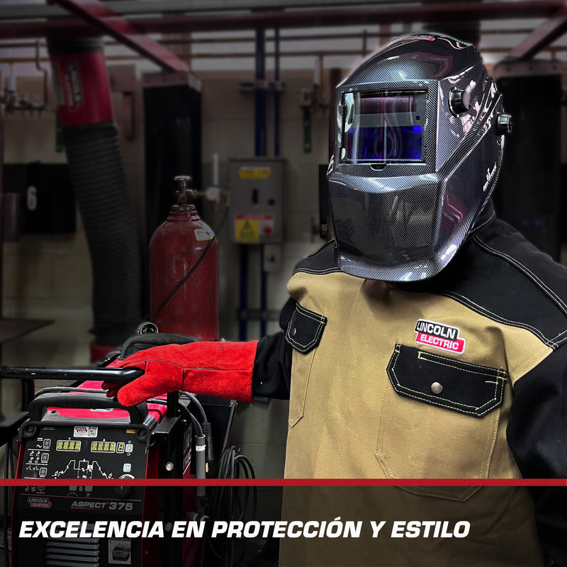 Careta Electrónica Lincoln Electric Rfta Professional Cube Negro
