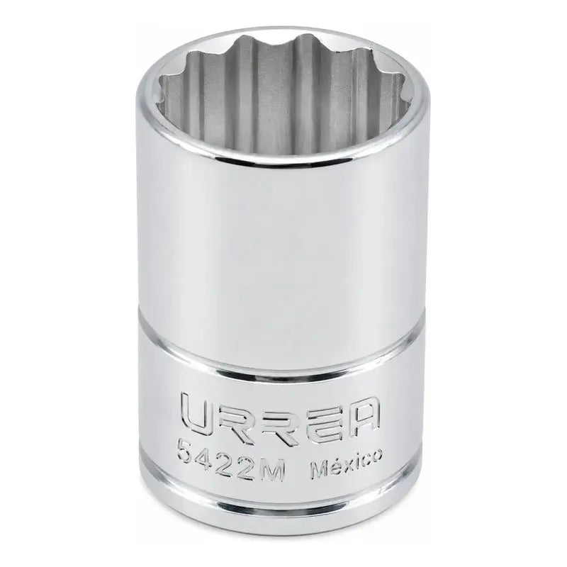 Dado Cuadro De 1/2 , 12 Puntas, Métrico, 22 Mm Plateado RLC INDUSTRIAL SUPPLY