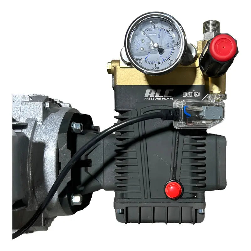 Motor Electrico Con Bomba Para Hidrolavadora 2,465 Psi 220v Gris 60 RLC