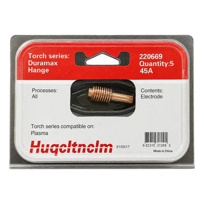 5 Electrodos Para Hypertherm 220669 Pro Weld Industrial